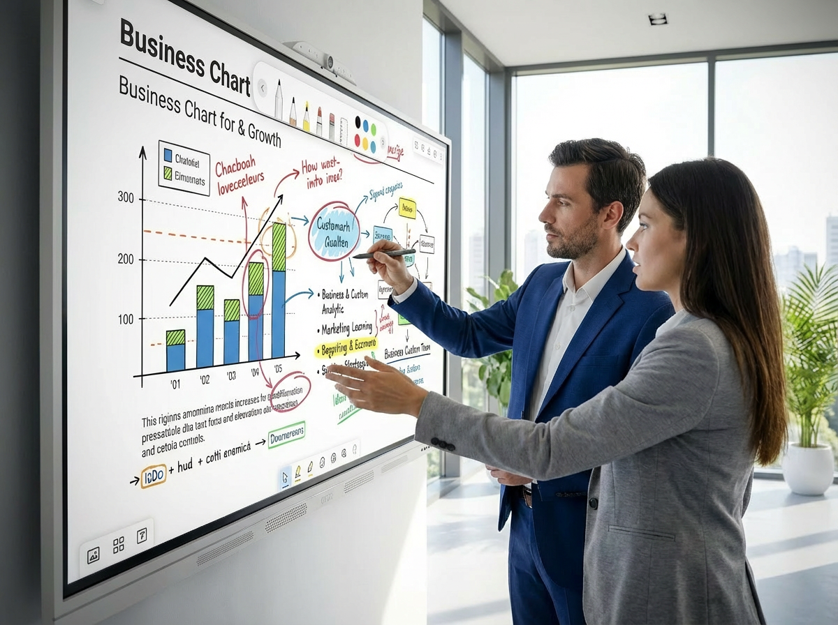 Best Interactive Whiteboard for Smart Classrooms and Business Collaboration | GTEK Smart Board