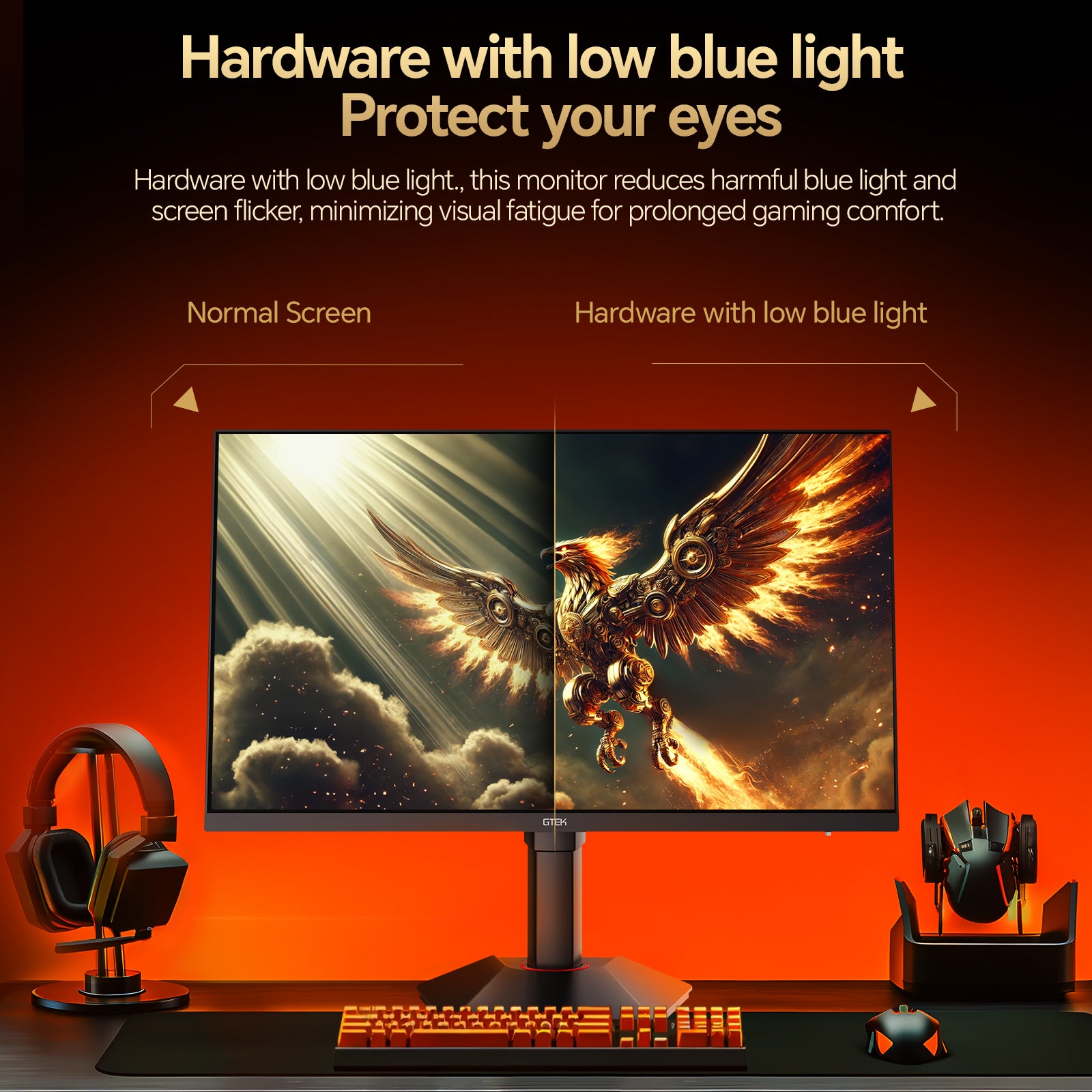GTEK Q2732P 27 in 320Hz QHD Gaming Monitor
