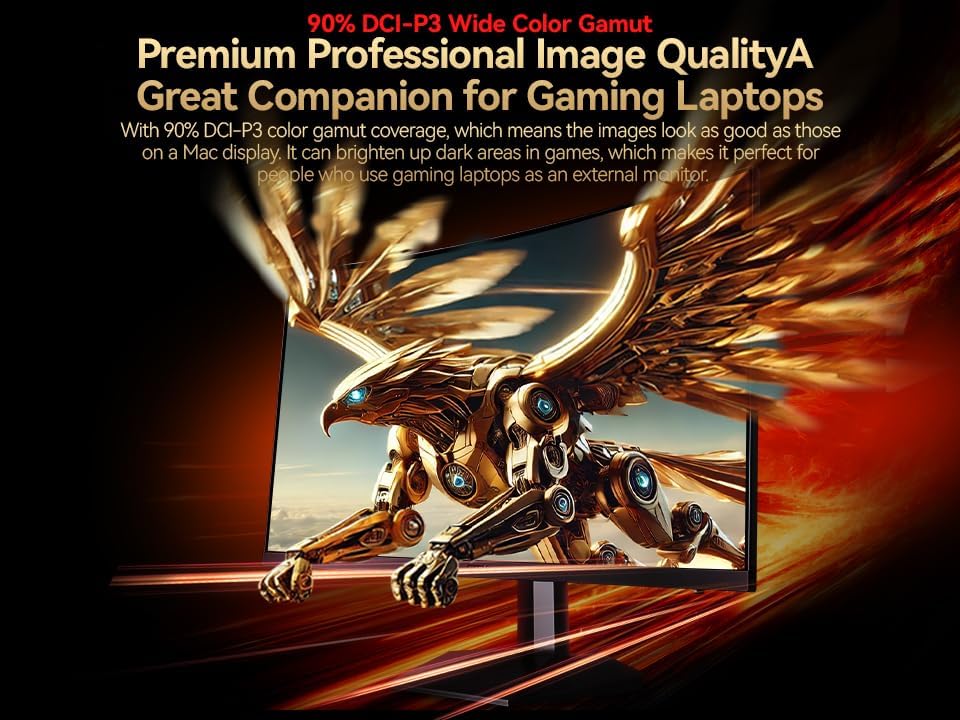 GTEK F2740C 27 in Curved 280Hz FHD Gaming Monitor
