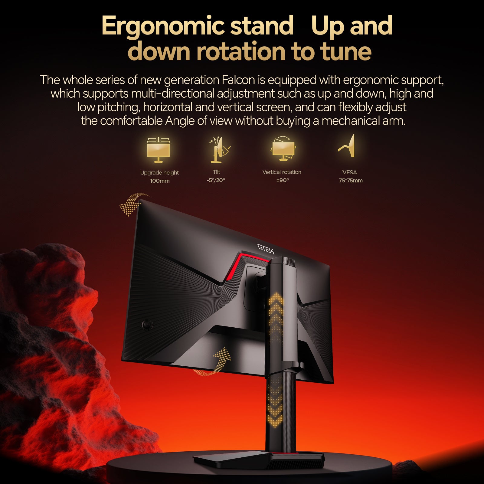 GTEK Q2732P 27 in 320Hz QHD Gaming Monitor