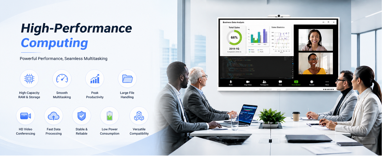 High-performance computing for video conferencing and productivity